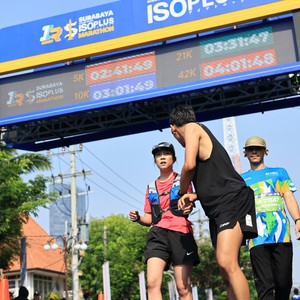Race photo from SURABAYA ISOPLUS MARATHON 2026