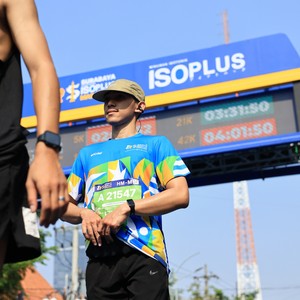 Race photo from SURABAYA ISOPLUS MARATHON 2026