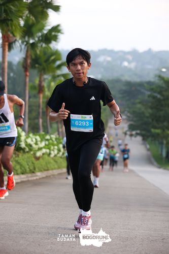 Race photo from Taman Budaya x BOGORUN 2025