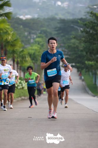 Race photo from Taman Budaya x BOGORUN 2025
