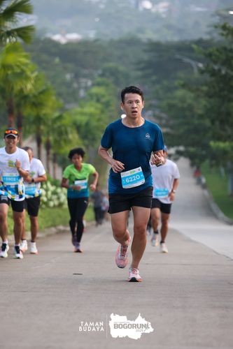 Race photo from Taman Budaya x BOGORUN 2025