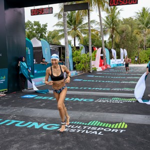 Race photo from Belitung Multisport Festival