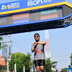 Race photo from SURABAYA ISOPLUS MARATHON 2026