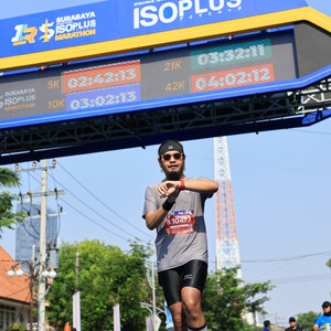 Race photo from SURABAYA ISOPLUS MARATHON 2026