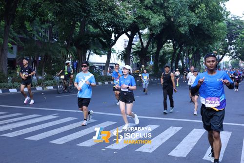 Race photo from SURABAYA ISOPLUS MARATHON 2025
