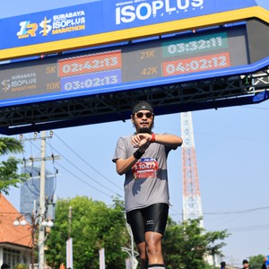 Race photo from SURABAYA ISOPLUS MARATHON 2026