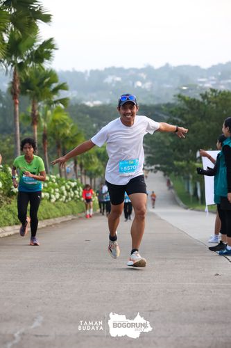 Race photo from Taman Budaya x BOGORUN 2025