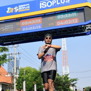 Race photo from SURABAYA ISOPLUS MARATHON 2026