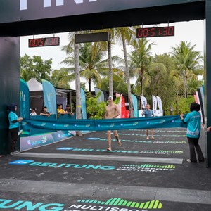 Race photo from Belitung Multisport Festival