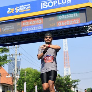 Race photo from SURABAYA ISOPLUS MARATHON 2026