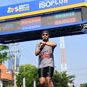 Race photo from SURABAYA ISOPLUS MARATHON 2026