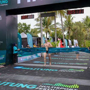 Race photo from Belitung Multisport Festival