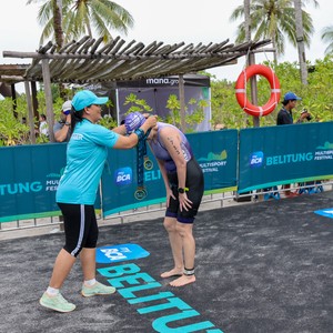 Race photo from Belitung Multisport Festival