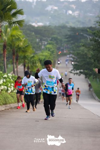 Race photo from Taman Budaya x BOGORUN 2025