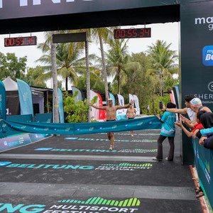 Race photo from Belitung Multisport Festival