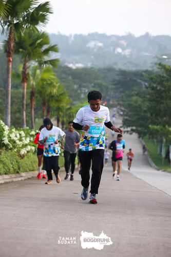 Race photo from Taman Budaya x BOGORUN 2025