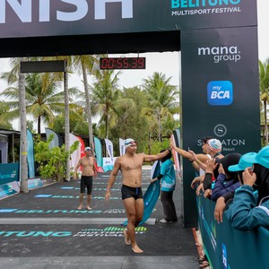 Race photo from Belitung Multisport Festival