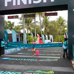 Race photo from Belitung Multisport Festival