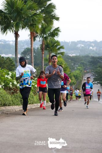 Race photo from Taman Budaya x BOGORUN 2025