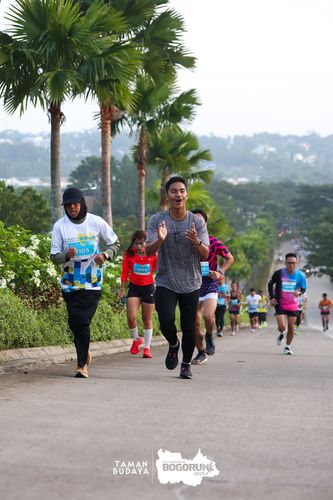 Race photo from Taman Budaya x BOGORUN 2025