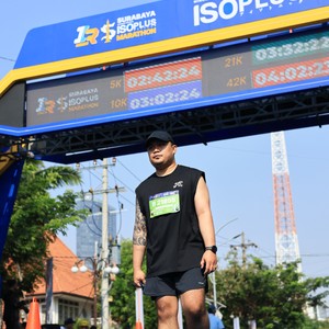 Race photo from SURABAYA ISOPLUS MARATHON 2026