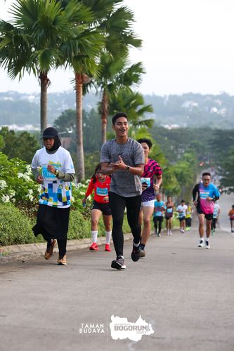 Race photo from Taman Budaya x BOGORUN 2025