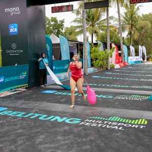 Race photo from Belitung Multisport Festival