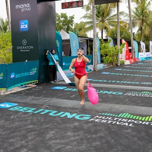 Race photo from Belitung Multisport Festival