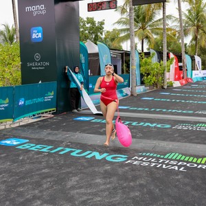 Race photo from Belitung Multisport Festival