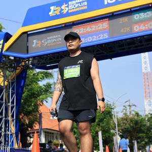 Race photo from SURABAYA ISOPLUS MARATHON 2026
