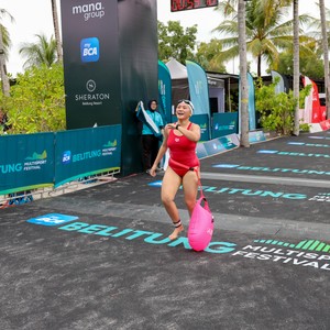 Race photo from Belitung Multisport Festival