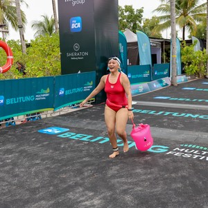 Race photo from Belitung Multisport Festival