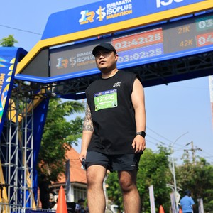Race photo from SURABAYA ISOPLUS MARATHON 2026