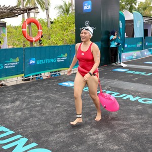 Race photo from Belitung Multisport Festival