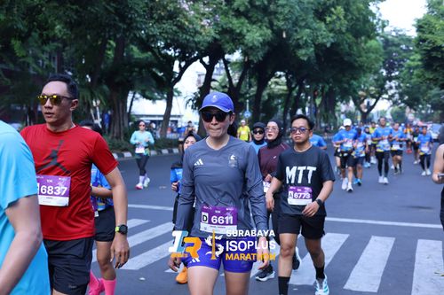 Race photo from SURABAYA ISOPLUS MARATHON 2025