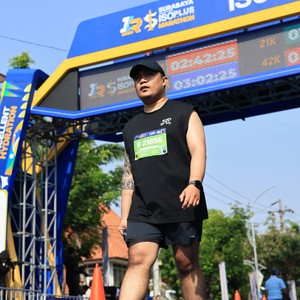 Race photo from SURABAYA ISOPLUS MARATHON 2026