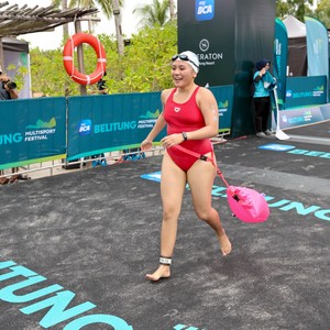 Race photo from Belitung Multisport Festival