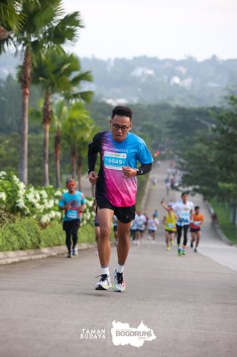 Race photo from Taman Budaya x BOGORUN 2025