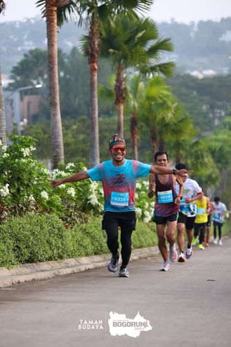 Race photo from Taman Budaya x BOGORUN 2025