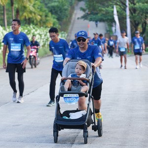 Race photo from BOGORUN 2026