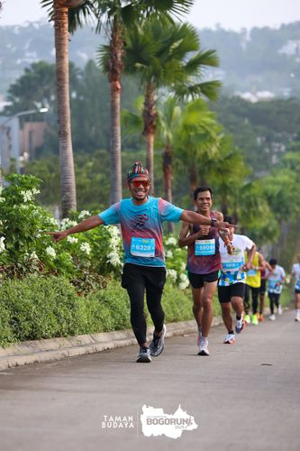 Race photo from Taman Budaya x BOGORUN 2025