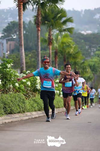 Race photo from Taman Budaya x BOGORUN 2025