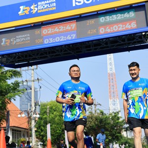 Race photo from SURABAYA ISOPLUS MARATHON 2026