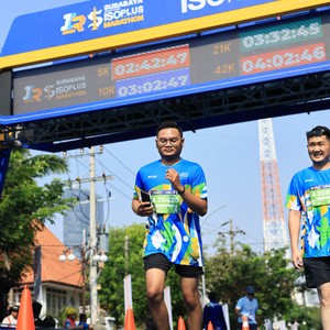 Race photo from SURABAYA ISOPLUS MARATHON 2026