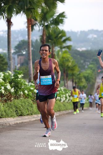 Race photo from Taman Budaya x BOGORUN 2025