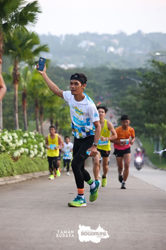 Race photo from Taman Budaya x BOGORUN 2025