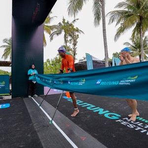 Race photo from Belitung Multisport Festival