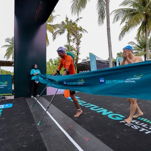 Race photo from Belitung Multisport Festival