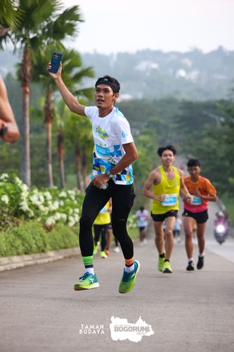 Race photo from Taman Budaya x BOGORUN 2025