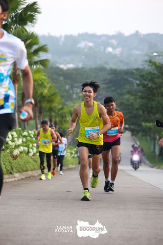 Race photo from Taman Budaya x BOGORUN 2025